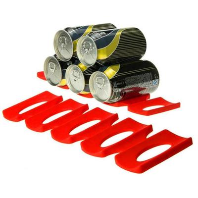 Fridge Can Beer Wine Bottle Rack Organiser Holder Mat Stacking Tidy Tool