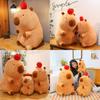 Plush Apple Capybara Toy Cute Cartoon Creative Girl Children Birthday Gift Doll