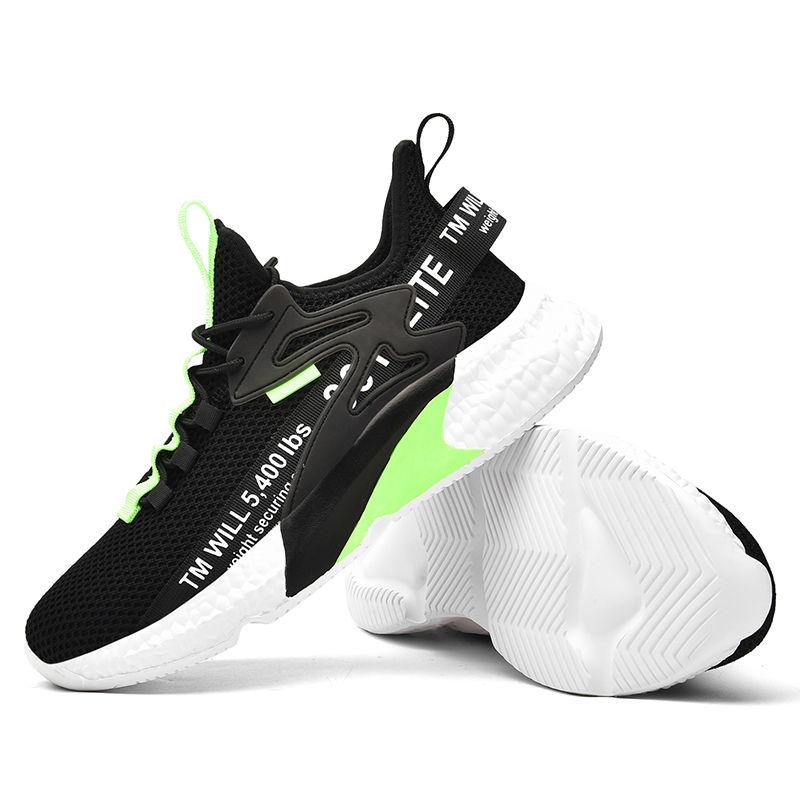 Men's Sneakers Shoes Light Casual Fashion Running Elastic Leisure Outdoor Mesh Summer Sports Tennis Man Walking