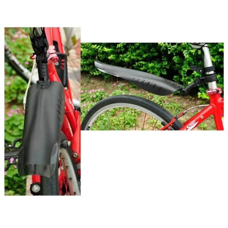 2Pcs Mountain Bicycle Road Bike Fender Front Rear Mudguard Quick Release Road Cycling Mountain Mtb Fender For 20 24 26 Inch Bike
