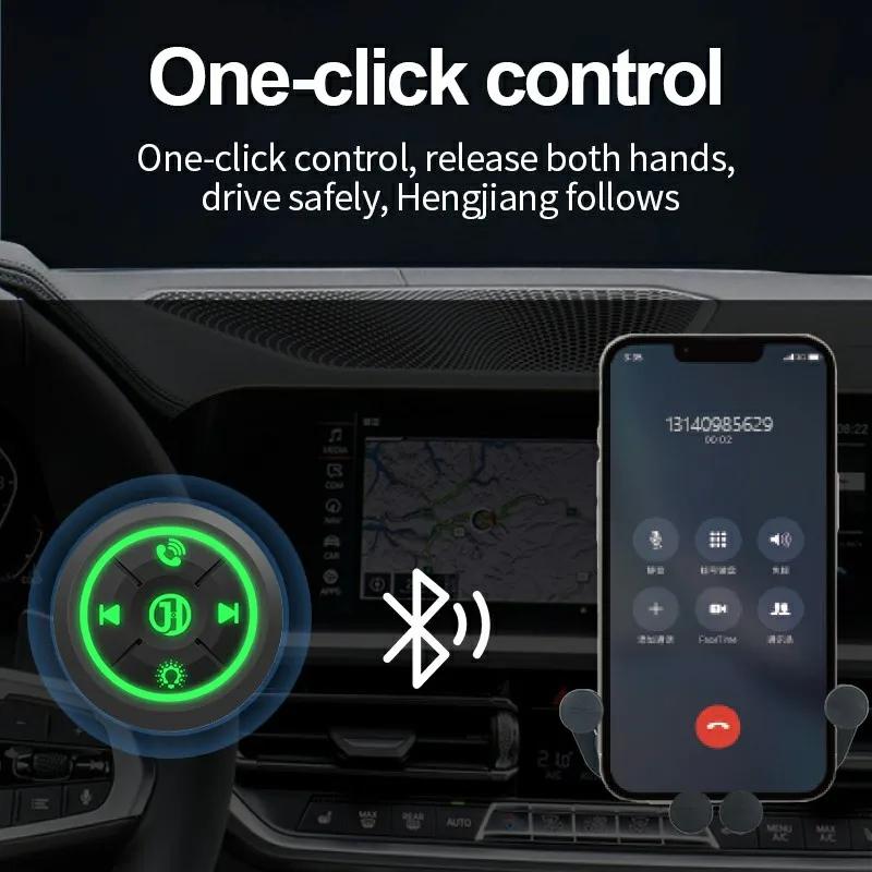 Car Wireless Remote Control 5Keys Steering Wheel Radio Controller Android Long Distance Sound Multimedia Control Smart Buttons