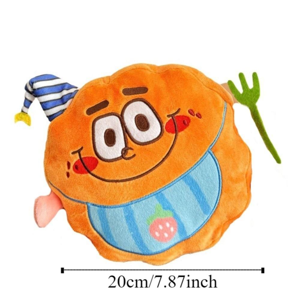 Fluffy 3D Simulation Mooncake Pillow Mid-autumn Festival Moon Cake Stuffed Toy  Home Decor