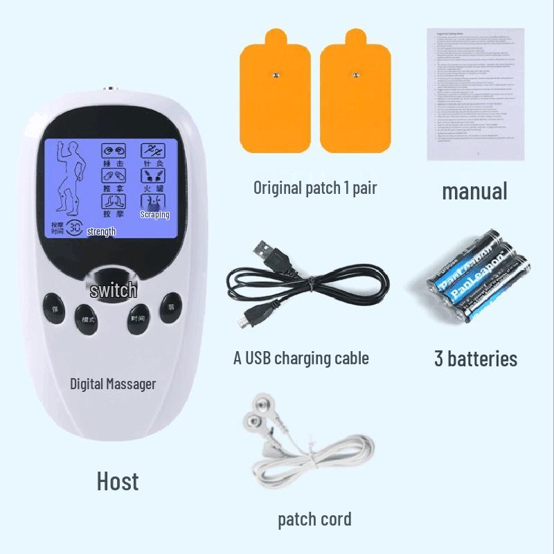 All-Season Magnetic Insole with Sweat Absorbency and Electric Pulse, featuring a Micro-Conductive Detection Chip