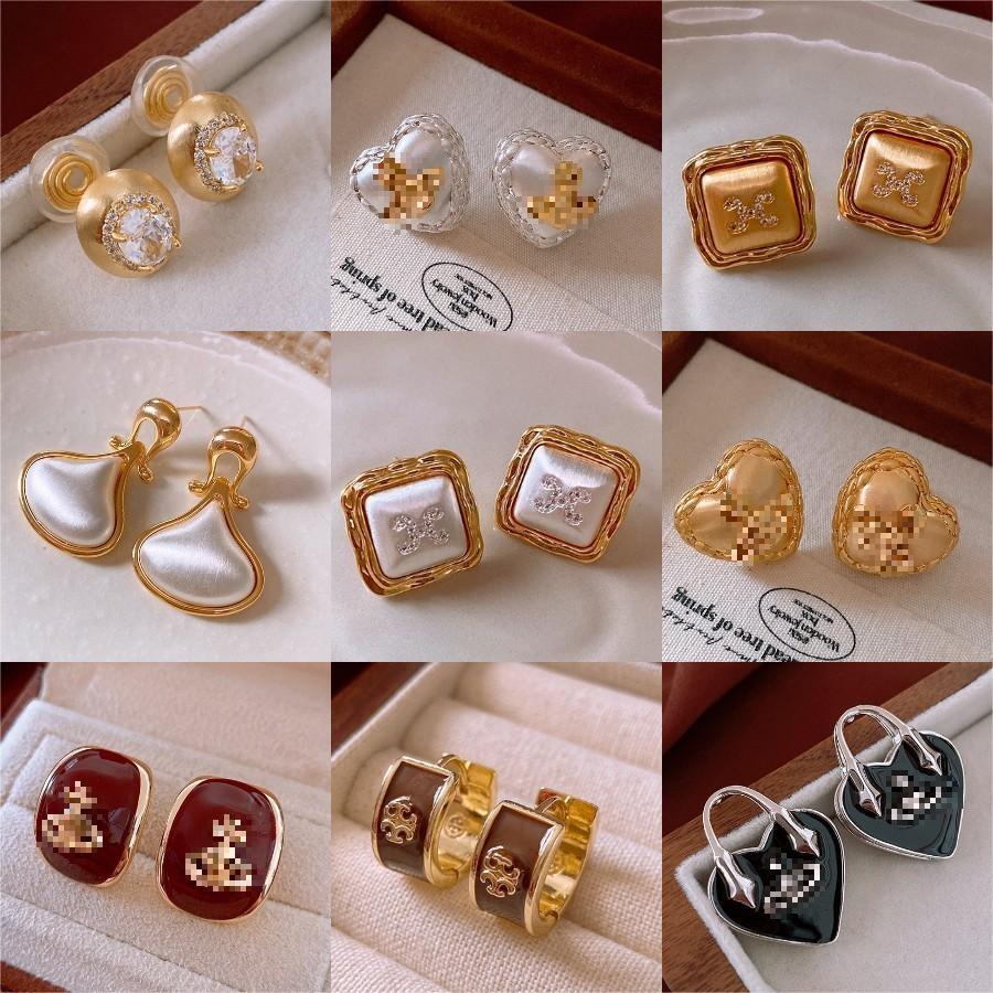 Planet Letter Silver Needle Earrings Niche Stud Earrings Light Luxury High Sense Versatile Earrings