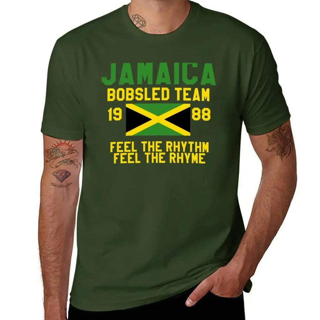 Jamaica Bobsled Team T-Shirt cute clothes for a boy sports fans tshirts for men