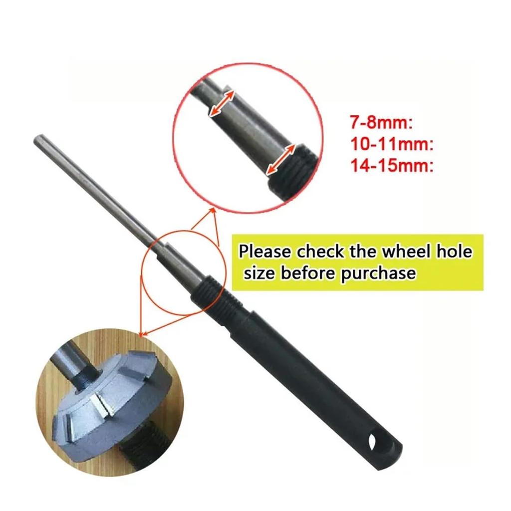 Hard Alloy Whetstone Reamer Handle Cutter Bar Pilot Stick Holder Motorcycle Valve Diamond Car Engine Valve Seat Repair (Color: 7mm)