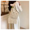Woven Bags New Spring Popular Tassel Shoulder Bags Large Capacity Tote Bags Holiday Straw Bags