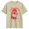 Shakiras Konzertposter T-Shirt Sommer Harajuku T-Shirts Baumwolle Atmungsaktiv Große Größen Oberteile Kurzärmelig Street Style T-Shirt