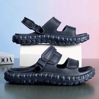 Sandali bassi Sandali da uomo Ciabatte da casa Scarpe da spiaggia da uomo Antiscivolo Resistenti all'usura Interno ed esterno Fondo spesso Unisex