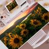 Sunflower Mouse Pad Gaming Mouse Pad Mouse Pad with Edges and NonSlip Rubber Base Extended Mouse Pad