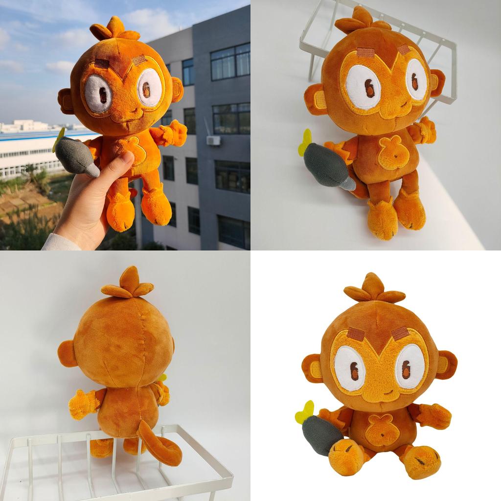 Adorable Dart Monkey Plush Toy Soft And Lifelike Super Monkey King Stuffed Animal