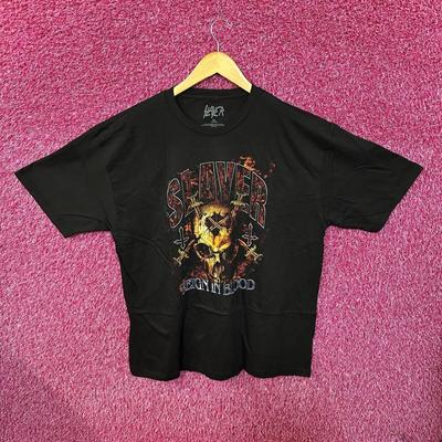 Slayer Reign In Blood Metal Rock Tshirt