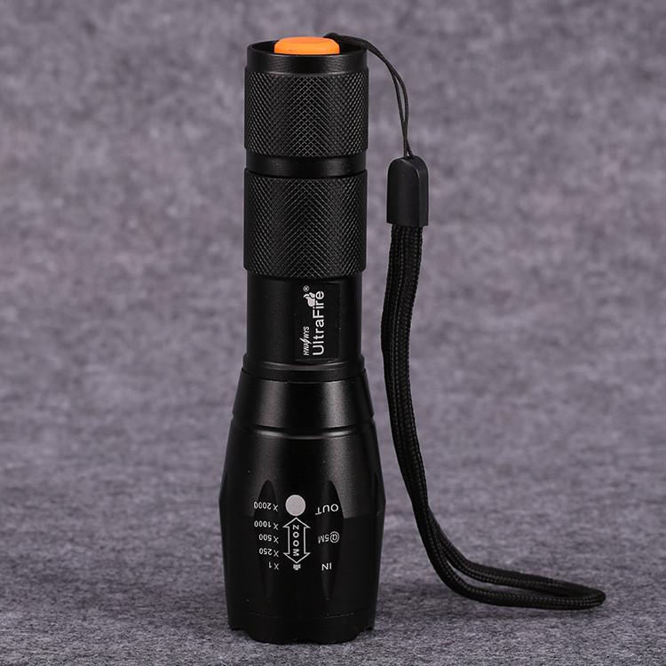 Highpowered Tactical Taclight Flashlight 40x Brighter Led Suitable Outdoor Use