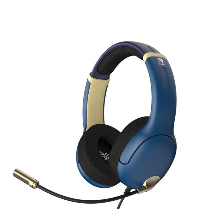 Casque - PDP - Link Airlite Brave - Filaire - Sur-oreille - Bleu/Blanc