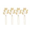 Hair Accessories Fashion Personality Gold Leaf Pearl Headband