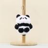 Adorable Plush Panda Toy Keychain Soft Fruit Panda Doll Pendant For Bags