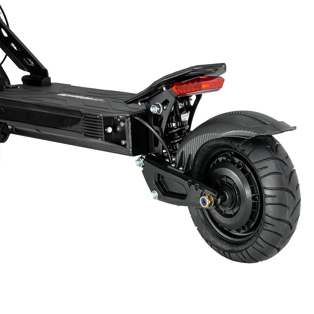 Electric Scooter Boyueda G2 10" Tire 1600W Peak Motor Hydraulic Disc Brake 52V 19Ah NFC Unlock Max Range 60Km LCD Display Black