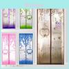 Magnetic Tulle Door Closing Mesh Mosquito Net Cartoon Window Curtain Screens