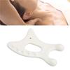 Ceramic Gua Sha Scraping Tool Ergonomic Rounded Edges Gua Sha Facial Body Massage Tools