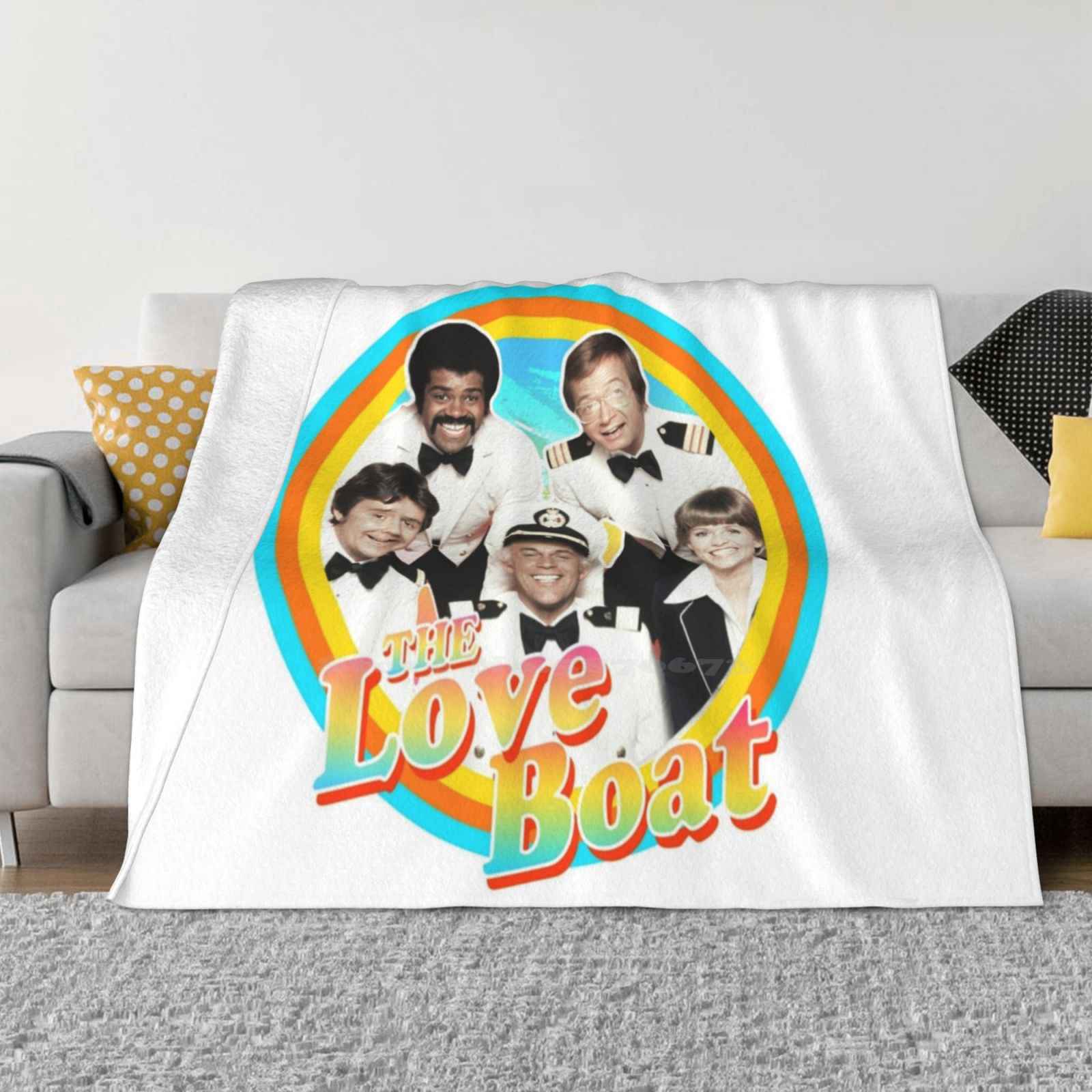 The Love Boat-Retro Trend Style Funny Fashion Soft Blanket Tv Show 70S 1980S Retro The Love Boat 30x40in