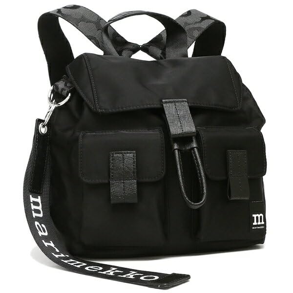 

Marimekko Everything UNIKKO 091199 009 Backpack, Black, Women s, [Used] чёрный