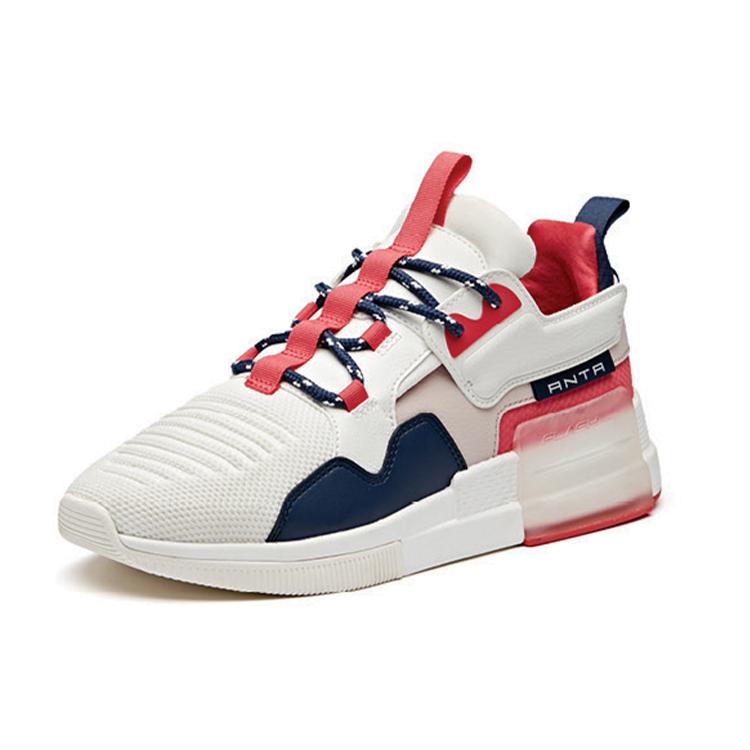 Anta Rubik's Cube Casual Shoes Women's Low Top White/Blue/Red 12948888-4
