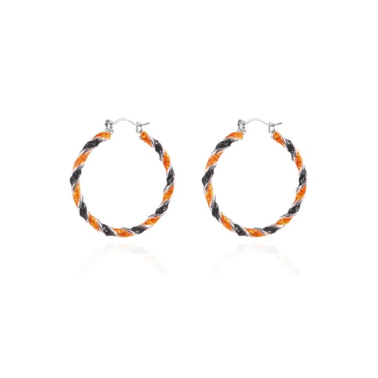 

Festive Pumpkin Drop Earrings Tiny Dangle Design For Halloween Parties Celebrations Everyday Wear