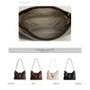 Crossbody Bag Women PU Vintage Lock Daily Commute