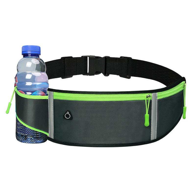 1PC Running Bag Lightweight Breathable Waterproof Waist Bag with Mobile Cell Phone Pouch Outdoors Gym Sport Unisex Belt Bag