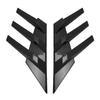 Rear Windshield Side Spoiler For CHANGAN UNI-V   Window Louvers Exterior Decorative Rear Wing Carbon Paint Accessories