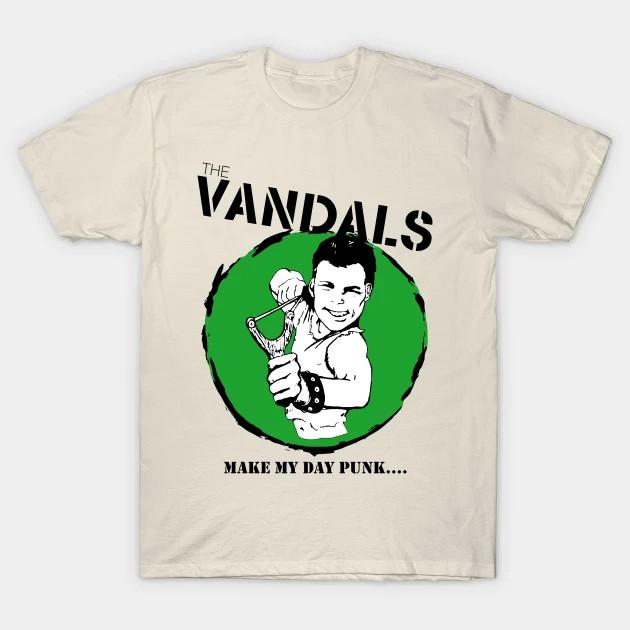 The Vandals – Make My Day Punk-T-Shirt Weiß Alle Größen Geschenk für Fans AE15 Unisex-T-Shirt