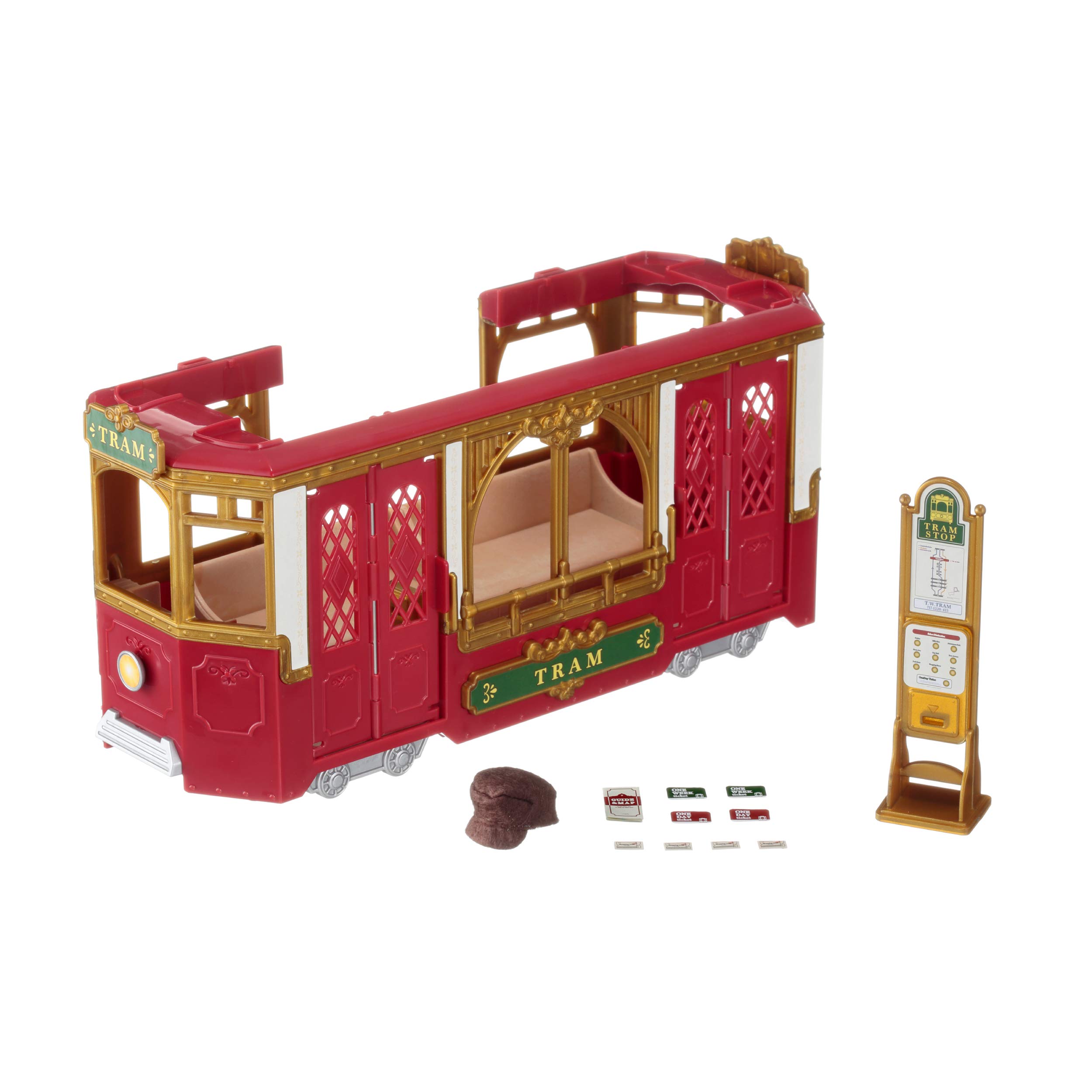 

Городской трамвай Sylvanian Families в [Городке для вылазок] TV-01