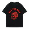 Eat The Rich Kebab Printed Men Tshirt 2026 Spring Summer Outdoor Street Casual Fashion Fun Design Y2K Personality Pure Cotton