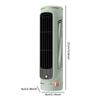 Small Rechargeable Desktop Fan Desktop USB charging small fan 3 speeds with rotating base portable office home small tower fan