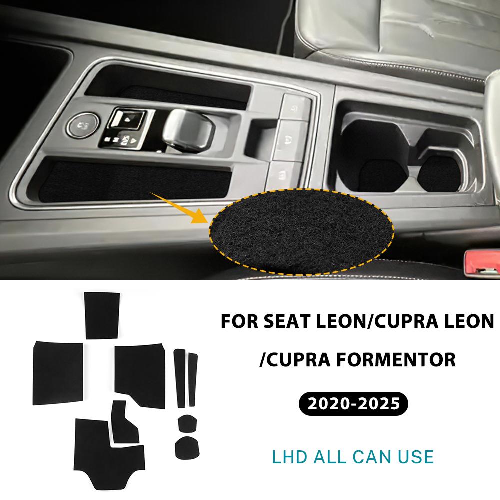 

Для Seat Leon MK4 Cupra Leon Cupra Formentor 2020 2021 2022 2023 2024 2025 Наклейка для хранения на панель переключения передач центральной консоли Интерьер