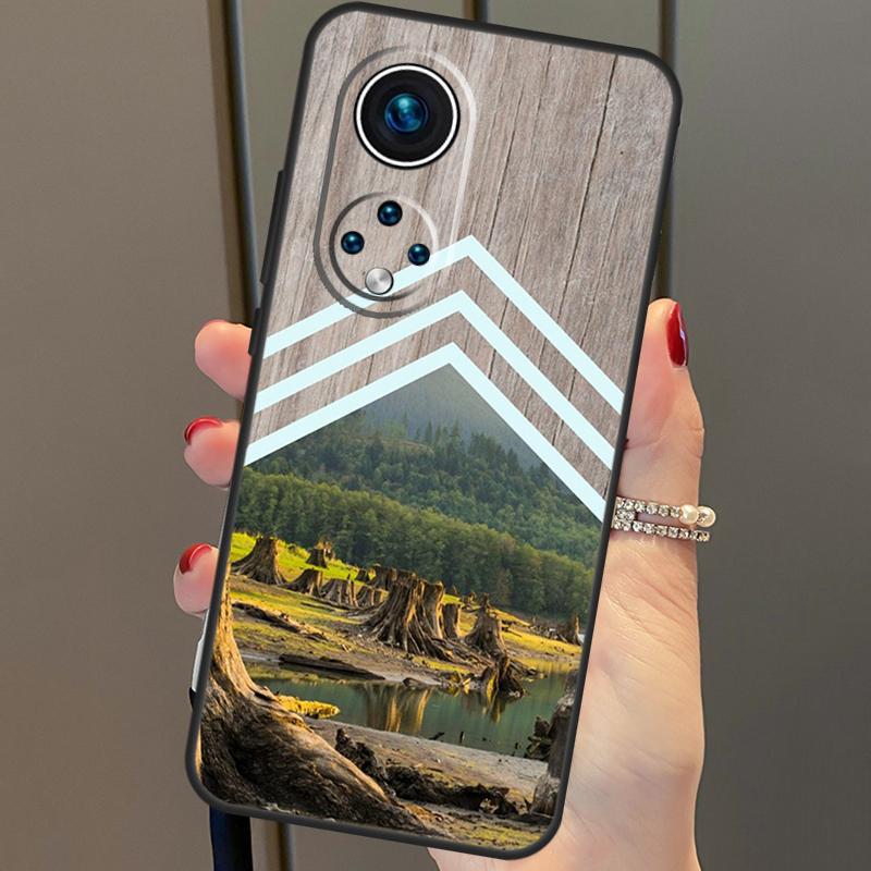 

Чехол Forest Geometry Wood Nature для Honor X8b X9b 90 70 50 Magic 5 Pro Magic 6 Lite X6 X7 X8 X9 X6a X7a X8a X9a Honor 90 Lite