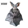 Soft Texture Stuffed Bat Halloween Plush Toy, 24cm Big Animal Pillow Decorative for Parties Kids, Room Decor, Party Favors Kids