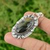 Daughters Day Deal 925 Sterling Silver Natural Labradorite Bezel Pendant Jewelry
