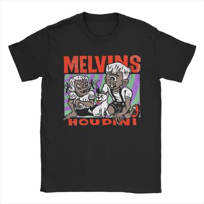 Trička Melvins Pánská Vintage Trička Krátký Rukáv Kulatý Výstřih Bavlněná Novinka Vrcholy