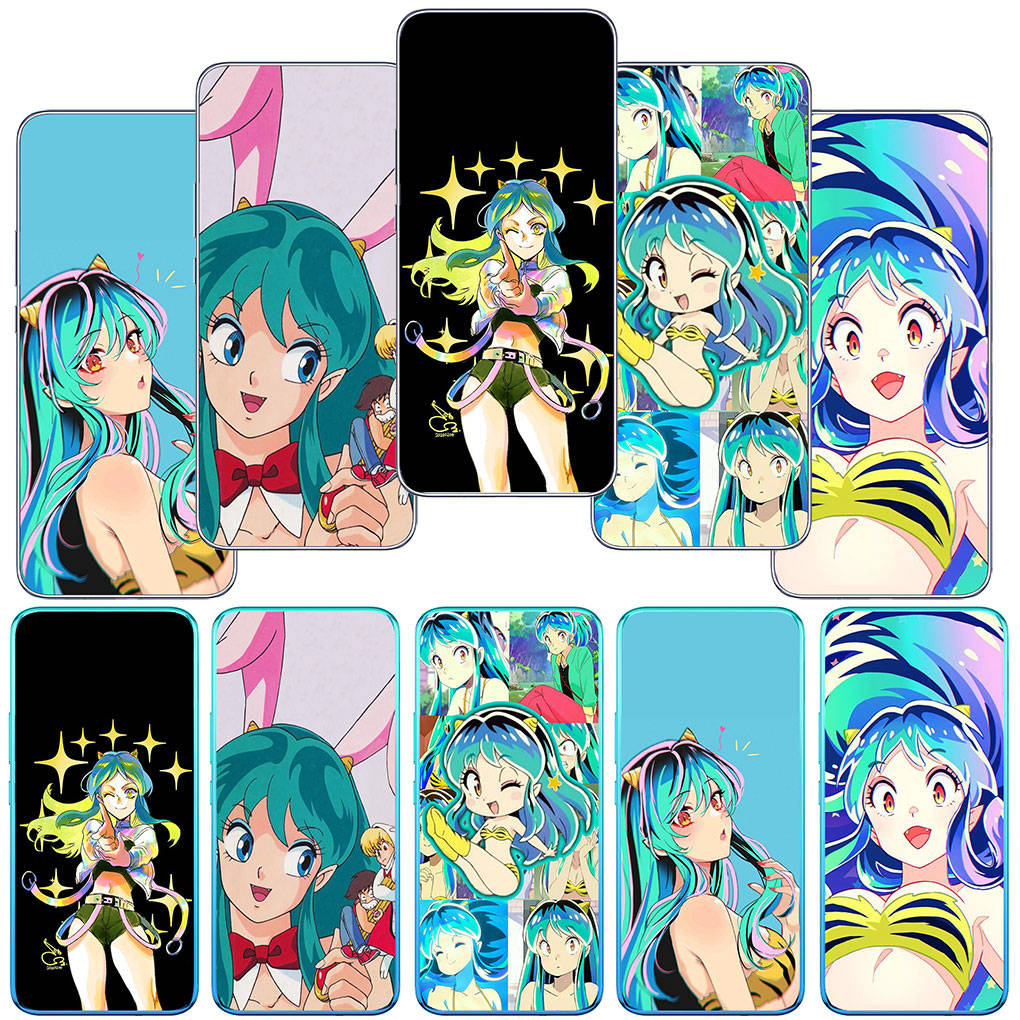 

для Motorola Moto Edge 40 30 neo G54 G24 G84 iPhone 15 14 Xiaomi Redmi Note 13 12 11 Pro Samsung Galaxy A34 милый чехол для телефона Urusei Yatsura Lum в стиле аниме