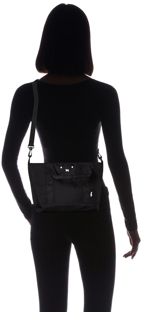 2-Way Tote Bag, Horizontal Tote, Miffy 6061 B98. Face Black