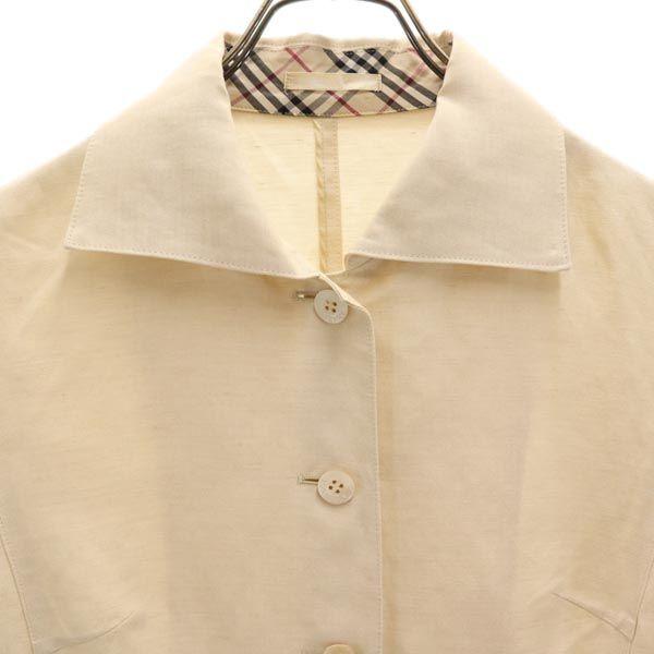Burberry Sanyo Shokai Skirt Suit Setup Top: 40/Bottom: 38 Beige Women Used