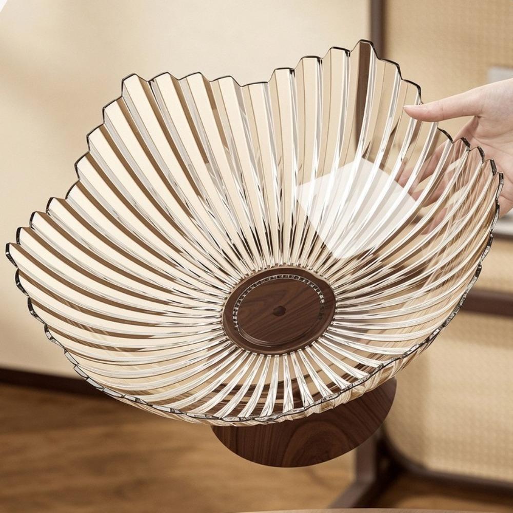 High-footed Base Storage Tray Multi-functional Snack Storage Holder Stylish Candy Bowl Office Desk