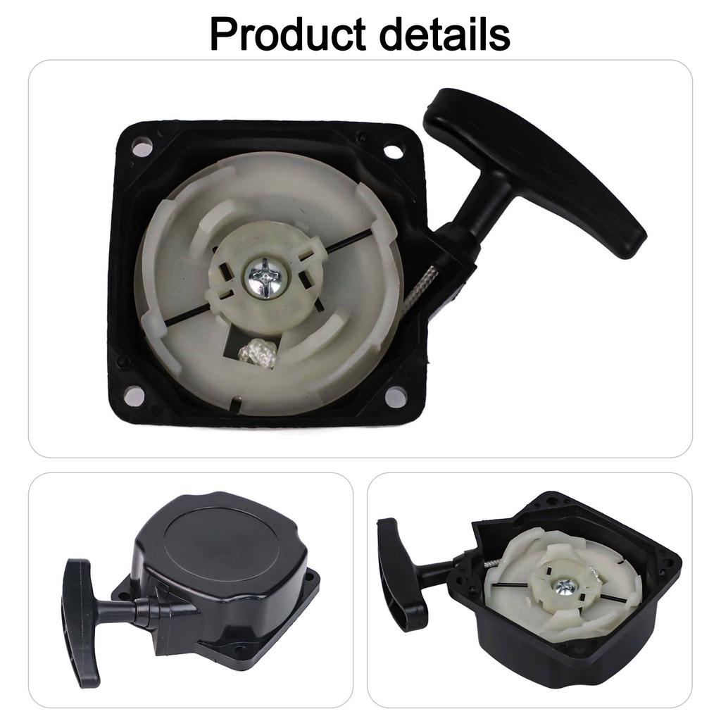 Recoil Pull Starter Pull Start Lawn Mower Recoil Starter Part For CG430 CG520 Lawn Mower Parts Garden Power Equipment Accessorie
