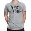 Work For Coffee Caffeine Lover Funny Quote Humor Mens Womens T-Shirts Top #BAL