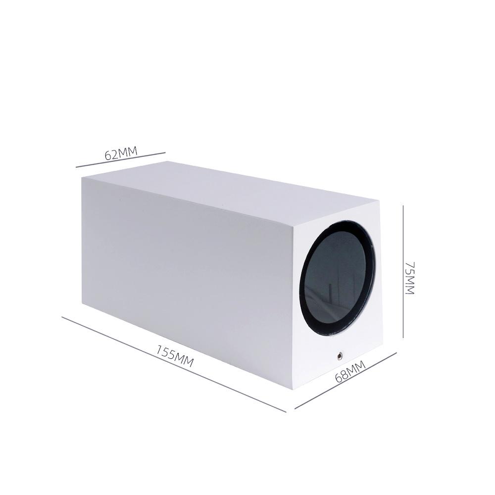 Led Wall Lamp Outdoor Waterproof IP65 Up Down GU10 AC85-265V Lighting Garden Decoration Wall Lights for Indoor Lighting