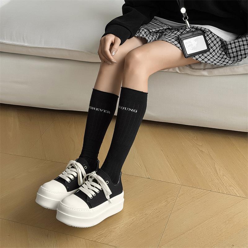 New American platform men's niche sports high street board shoes commuter height increase couple 18453-18451--K