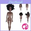 Boneca Africana 30cm Preto Carvão Articulada Nua 80g Peso
