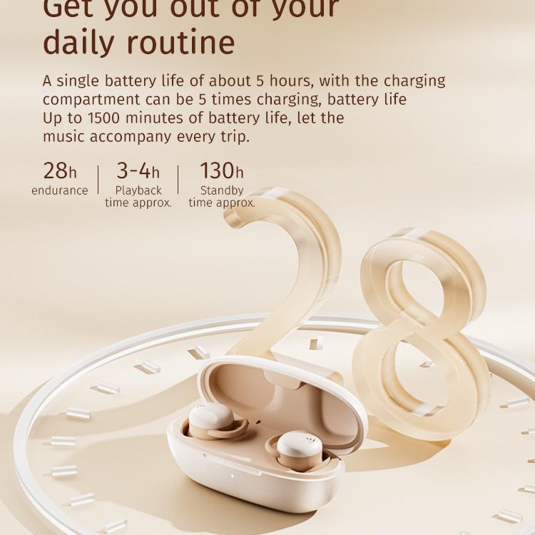 New Bluetooth Noise-Cancelling In-Ear Sleep Earbuds: Mini, Comfortable, No Ear Pressure for Side Sleeping