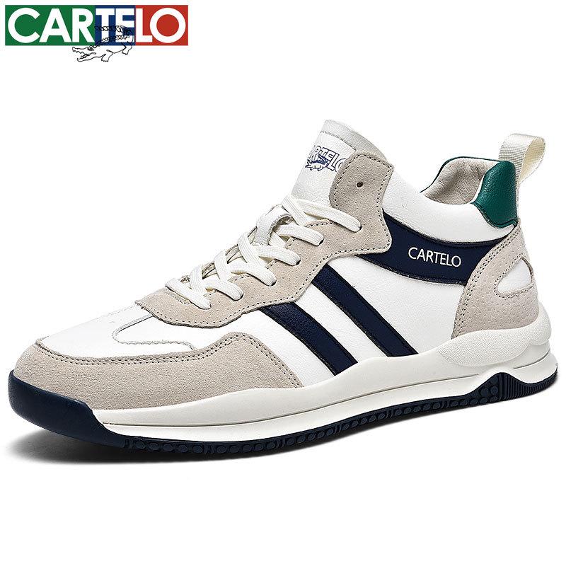 

Kardile Men s High-Top Sneakers: Autumn/Winter Versatile Casual Fashion Shoes 38 (Standard Sports Shoe Size)